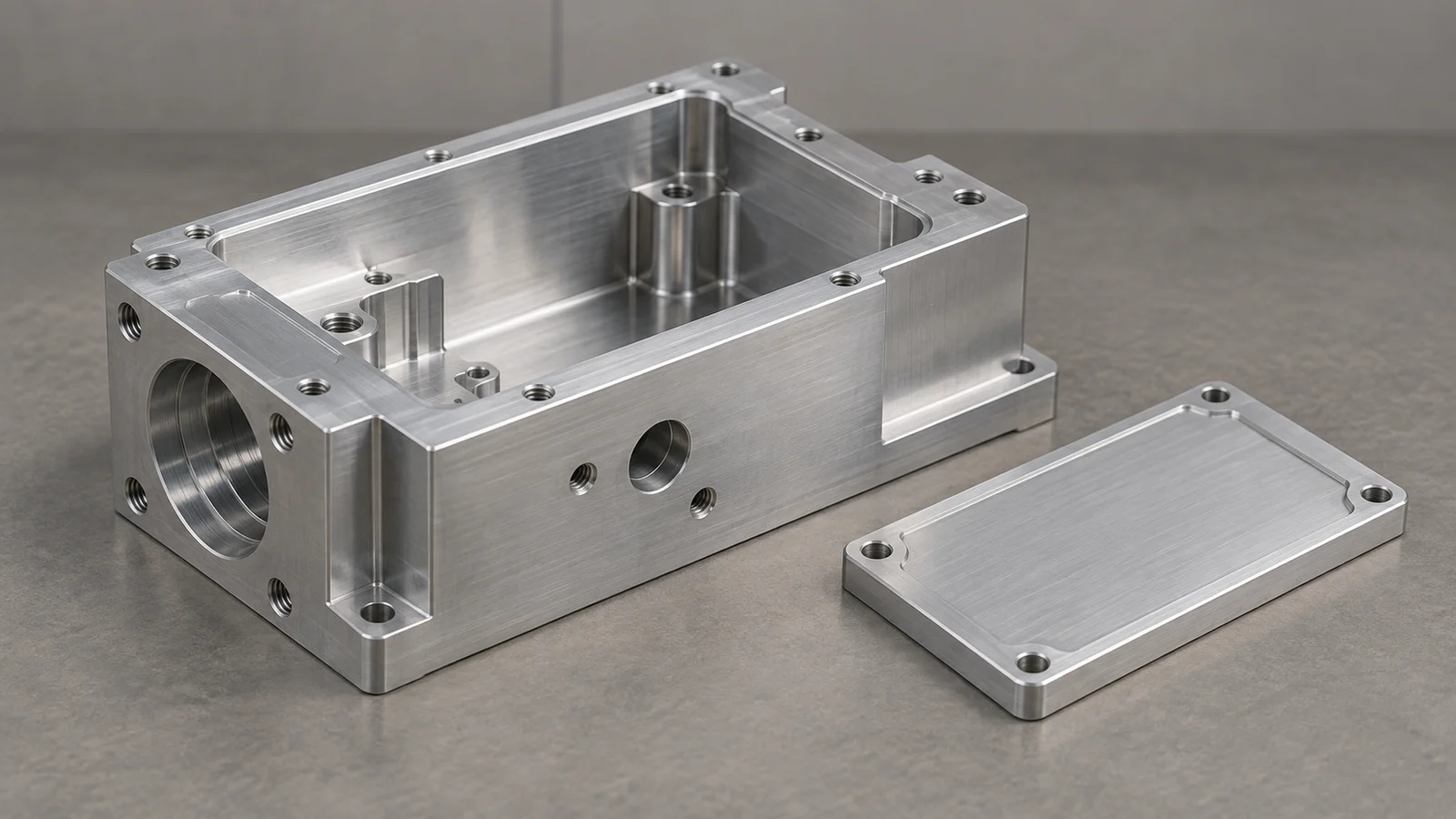 Hassas CNC frezelenmiş alüminyum parçalar — PartGo CNC frezeleme hizmeti