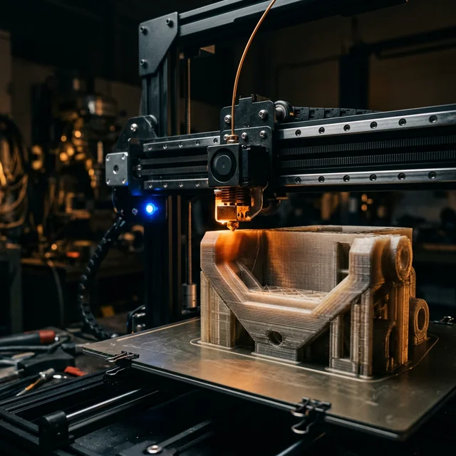 Endüstriyel FDM 3D Baskı ile Üretilmiş ABS Plastik Prototip Parça