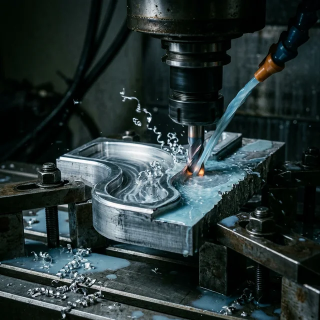 Hassas CNC kontur frezeleme Hizmeti ve Talaşlı İmalat Operasyonu