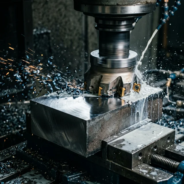 Hassas CNC yüzey frezeleme Hizmeti ve Talaşlı İmalat Operasyonu